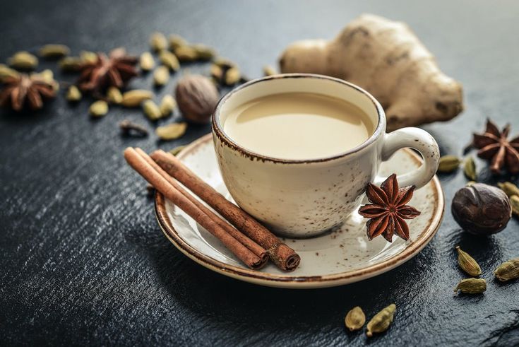 masala chai with indian style